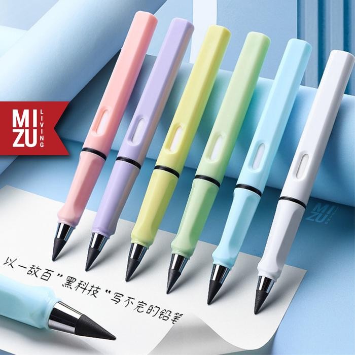 

Ready JT MIZU FUHEN Pensil Abadi + Penghapus Tanpa Rautan Eternal Pencil Ajaib