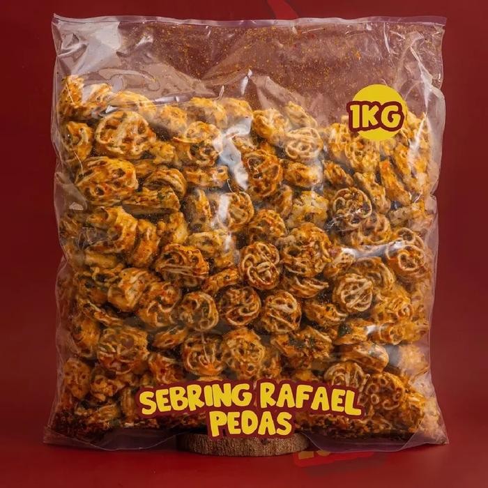 

Caraka.store1 Sebring Rafael 1KG (kerupuk mawar bantet)