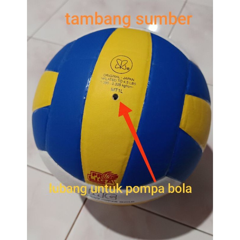 BOLA VOLLY /VOLI / VOLLEY RINGAN GOLD MG 2200 SUPER GOLD
