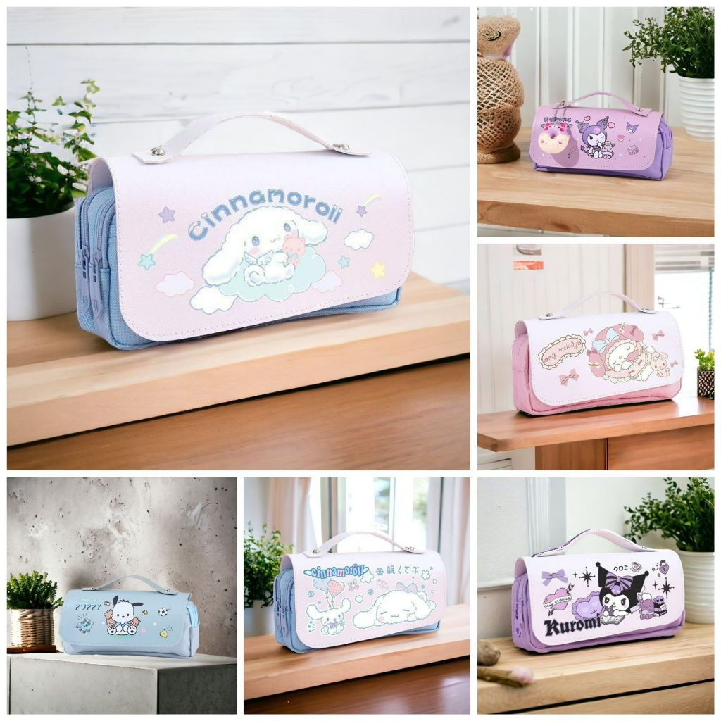 

Tempat Pensil sanrio cinnamoroll kuromi melody