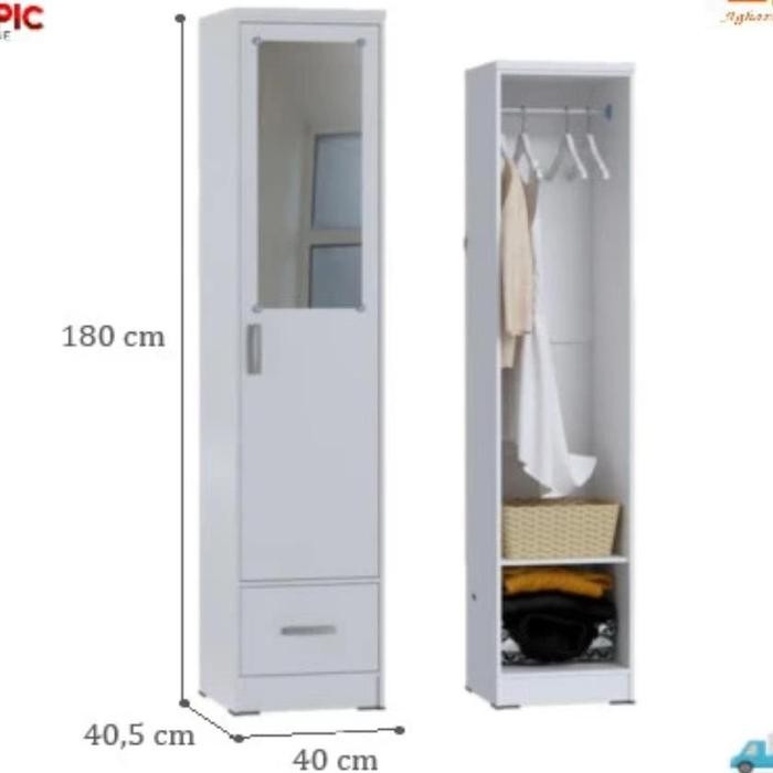 LEMARI PAKAIAN MODERN LEMARI BAJU LEMARI PAKAIAN MINIMALIS LEMARI 1 PINTU LEMARI PAKAIAN 1 PINTU
