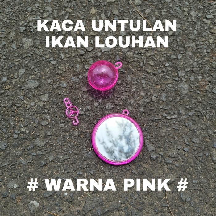 Pawretty- BOLA KACA UNTULAN IKAN LOUHAN / KACA UNTULAN LOUHAN / KACA UNTULAN