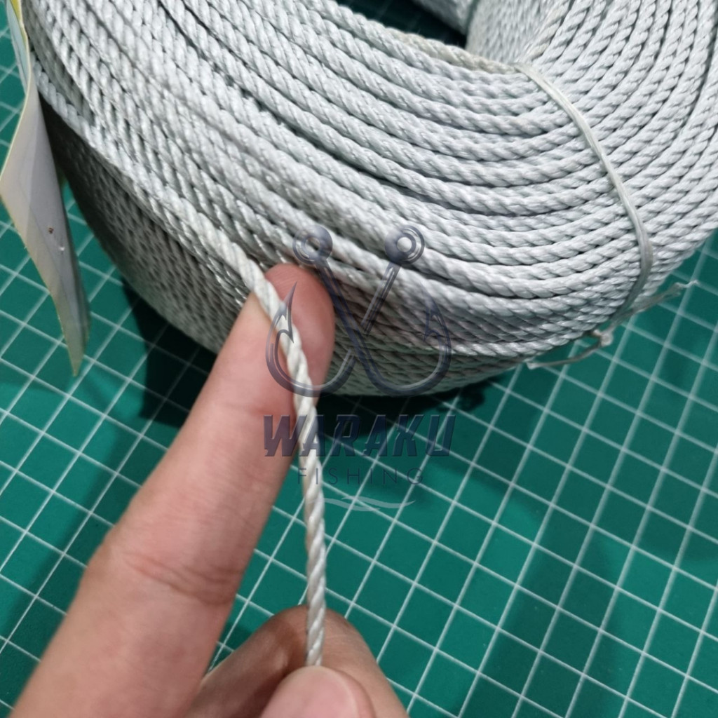 

Tali Tambang THAILAND PPD IDT 200 Meter Padat Kualitas Tinggi 2.5mm 3mm 3.5mm