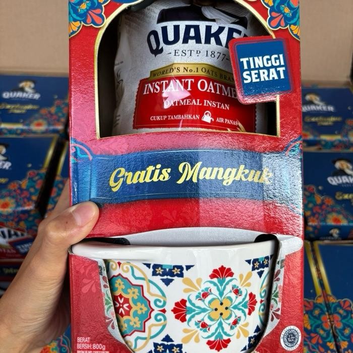 

Agen Distributor Makanan Ringan Snack Cemilan Hampers Lebaran Sarapan Pagi Quaker Oats Beta Glucan