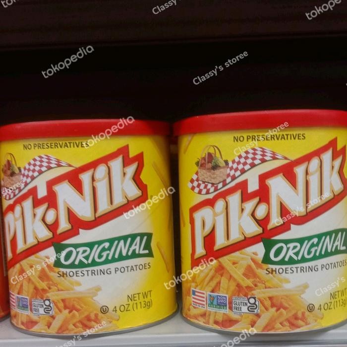 

Pik Nik Original Shoestring Potatoes 106 Gr/Cemilan Instant