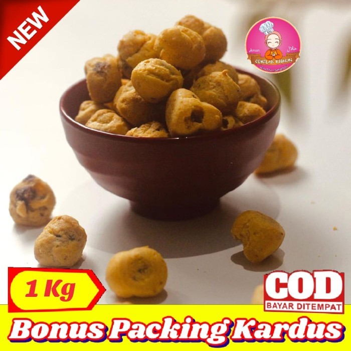 

[1Kg] Kue Sus Coklat / Kue Shoes Keju Cemilan Ribhun Jajanan Sehat