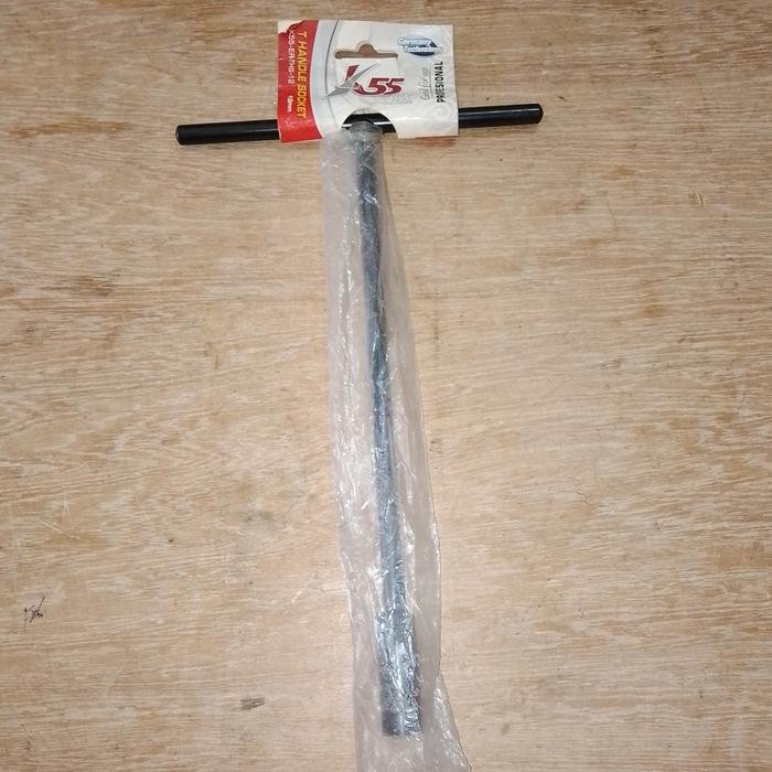 K55 T Handle Socket/Kunci Sock 12mm