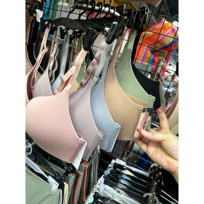 865 SISTERHOOD (TANPA KAWAT, BUSA TIPIS) Bra Bkk Seamless