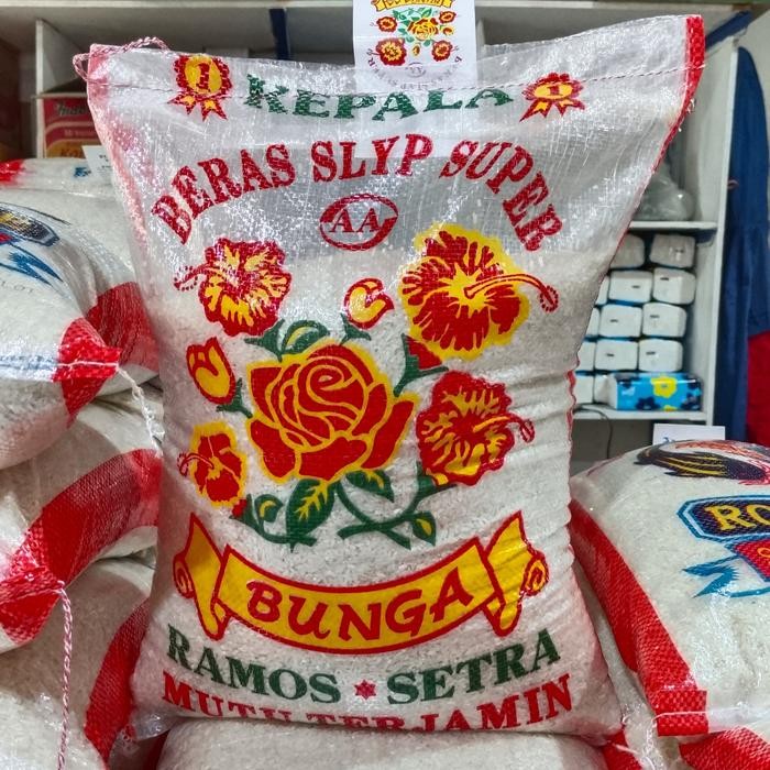 

Terlaris- Variasi Beras Ramos Bunga 10 Liter Dan 10Kg/ Beras Ramos Setra Cap Bunga