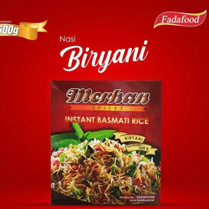

Terlaris- Merhan Paket Nasi Biryani Briyani Beras Basmati Bumbu Kering Briani Makanan Rice Masakan