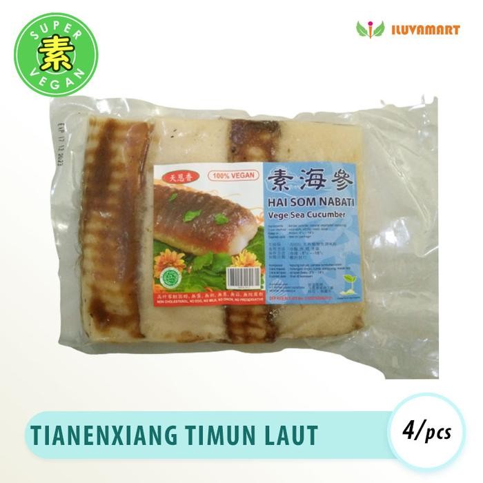 

Tian En Xiang Sea Cucumber isi 4 / Haisom Vegan / Teripang / Hai Som