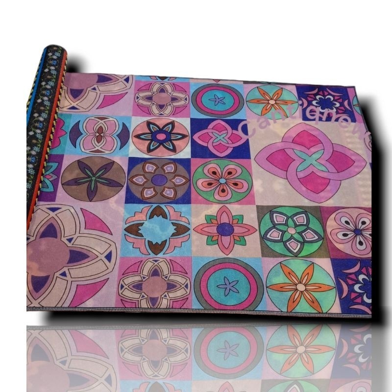 KARPET BOLAK BALIK KARPET FOAM PE MOTIF BOLAK BALIK JUMBO 150X180 MATRAS TIKAR KARPET MOTIF