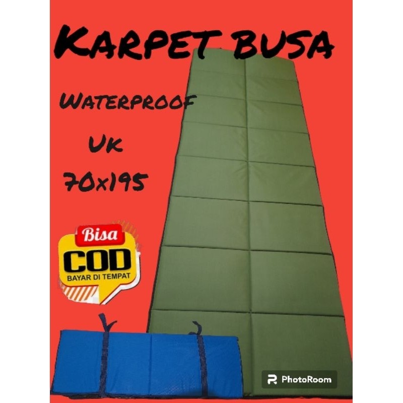 KARPET BUSA POLOS TEBAL 2CM