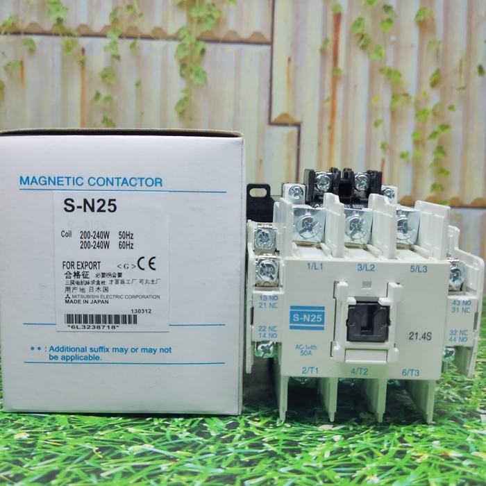 Kontaktor Mitsubishi Magnetic Contactor SN25