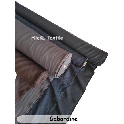 BAHAN KAIN JEANS DENIM LEA GABARDINE PERMANENT PRESS CELANA FORMAL