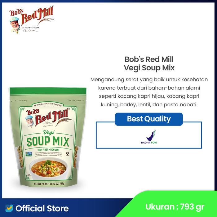 

Terlaris- Bob'S Red Mill Vegi Soup Mix 793 Gr