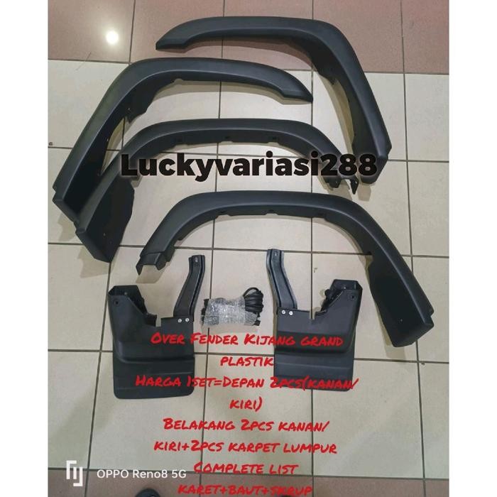 Rodajaya Parts - Over Fender Plastik Kijang Grand/Kijang Super/Kijang Jantan Long/Short Aksesoris