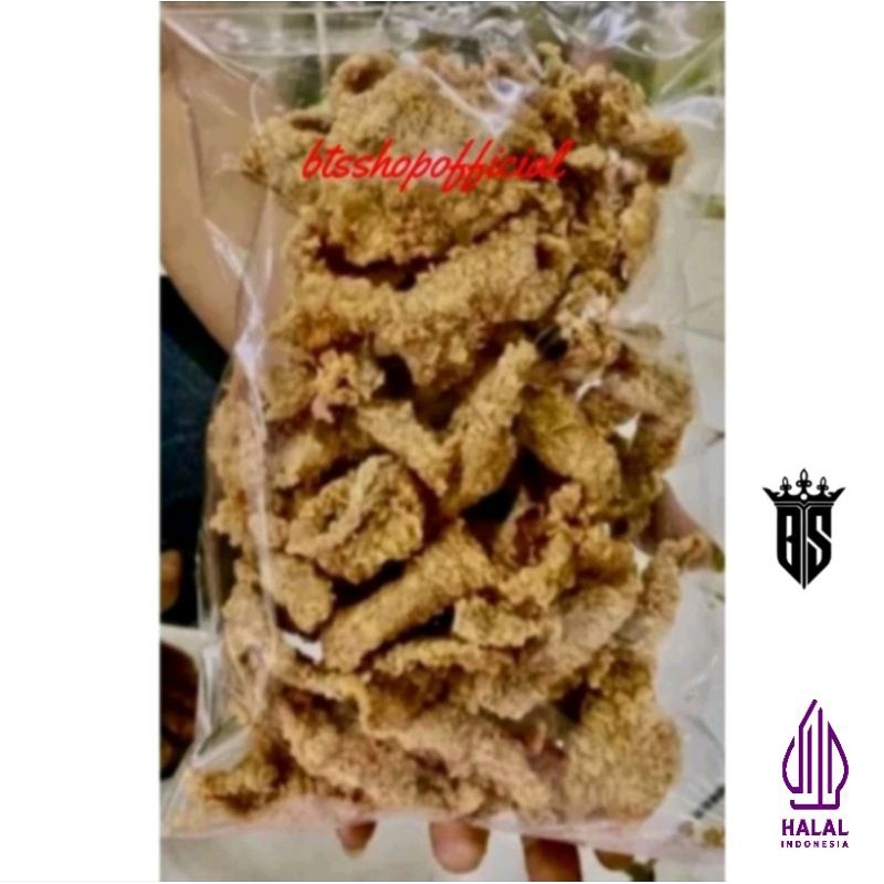 

Cemilan Kulit Ayam 500 gram