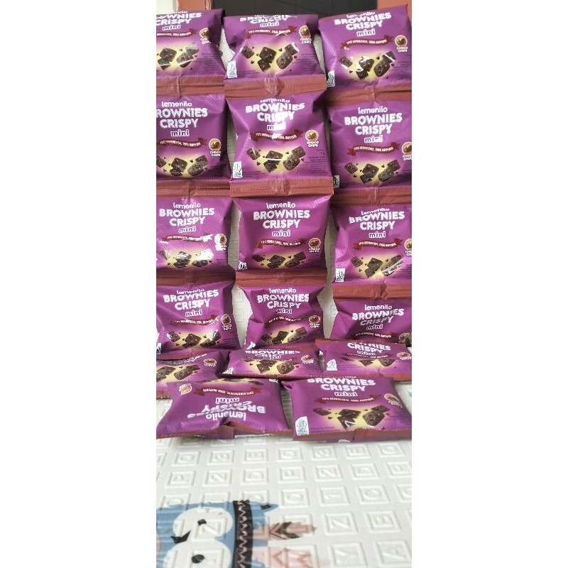 

LEMONILO BROWNIES CRISPY DAN LEMONILO CHIMI ISI 10 PCS