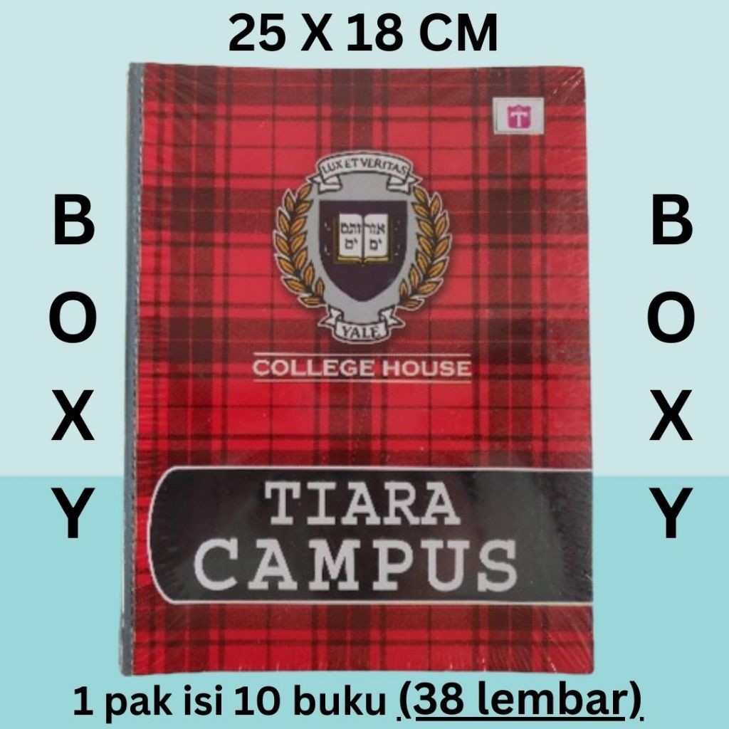 

BUKU TULIS TIARA PANJANG/BOXY/MAXI ISI 38 LEMBAR