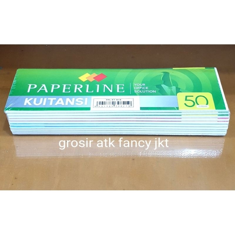 

( 10 buku ) Paperline Kuitansi Kwitansi 50 Lembar Besar