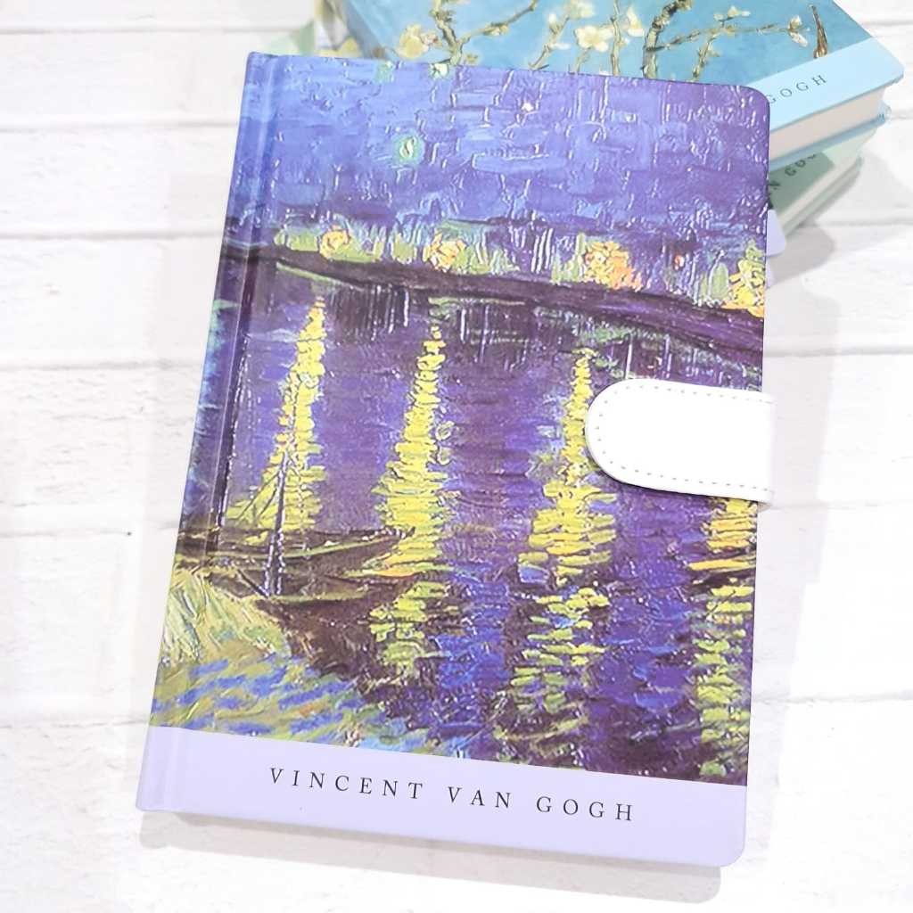 

BUKU A5 AESTETIK DIARY A5 AESTHETIC VAN GOGH Buku Tulis Polos BUKU TANPA GARIS AESTHETIC JURNAL