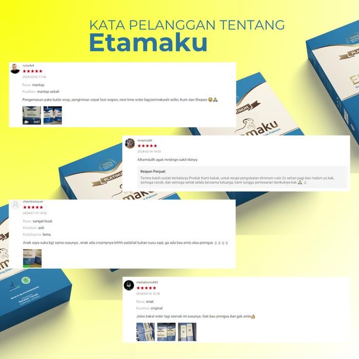 

Etamaku Susu Kambing Etawa 250Gram Kebaikan Alami Dalam Setiap Tegukan