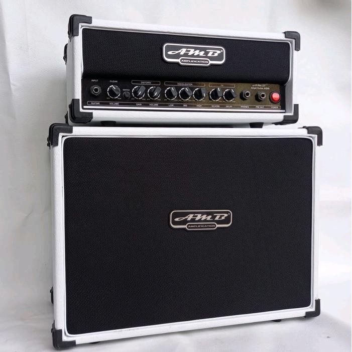 Ampli Gitar Amb Head Cabinet 8Inch Spek Mantap Suara Ngerii Bass Amplifier Mixer Subwoofer