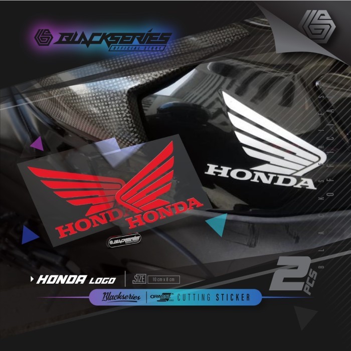 [Expert] Cutting Sticker Honda Logo Stiker Logo Honda