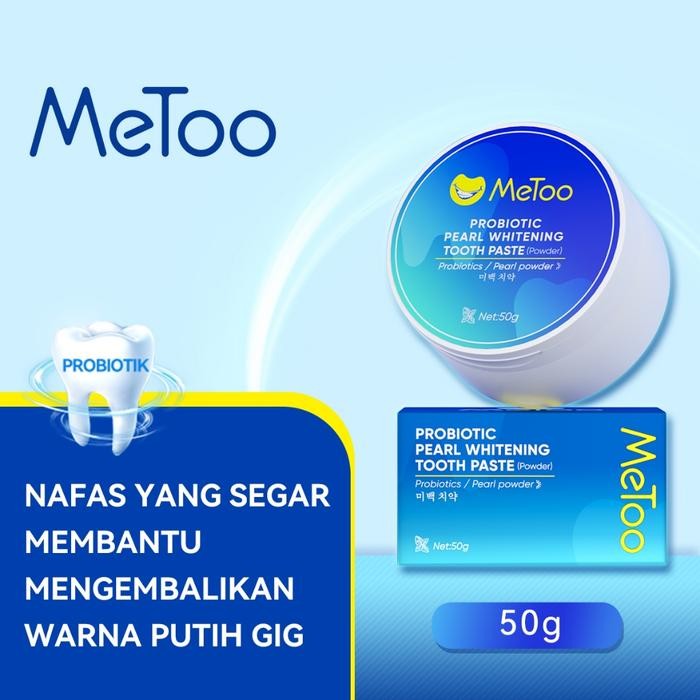 METOO BUBUK PEMUTIH GIGI / METOO whitening tooth paste