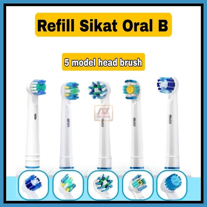 HT-Refill Oral B EB20 Precision Clean - Refill Sikat Gigi Oral B