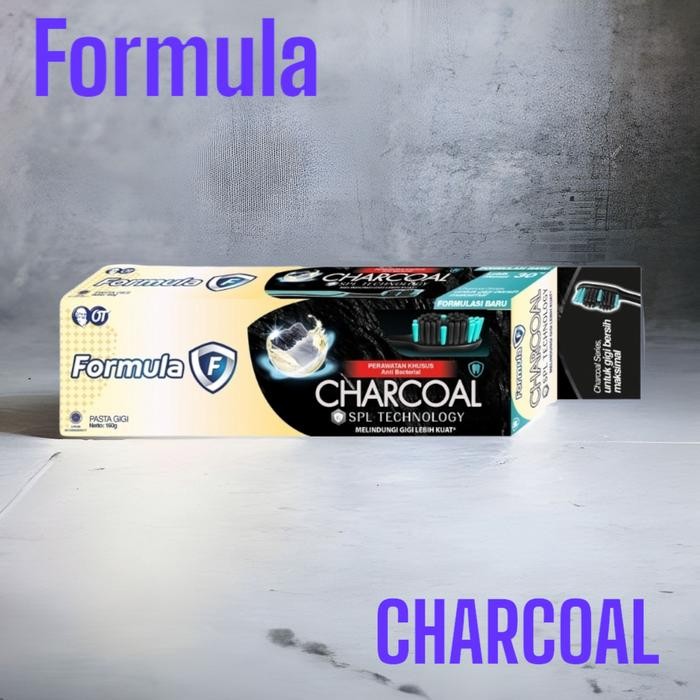 Formula pasta gigi charcoal 160/proteksi 225g