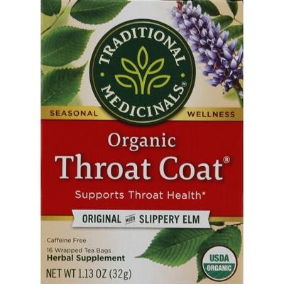 

Traditional Medicinals Organic Throat Coat Original with Slippery Elm