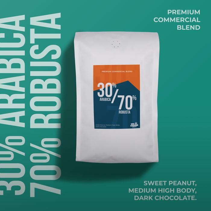 

Kopi House Blend 1kg Es Kopi Susu Espresso Arabika 30% Robusta 70%