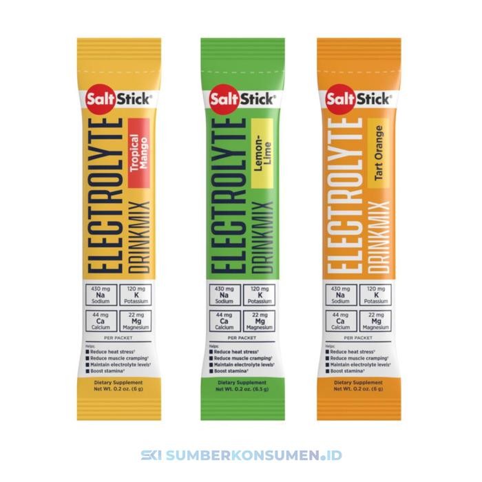

SaltStick Electrolyte Drink Mix Semua Rasa 6g Sachet / Salt Stick DrinkMix Hydration
