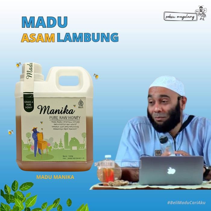 

Madu Manika Madu Asam Lambung Madu Murni by Poksu Magelang 1kg