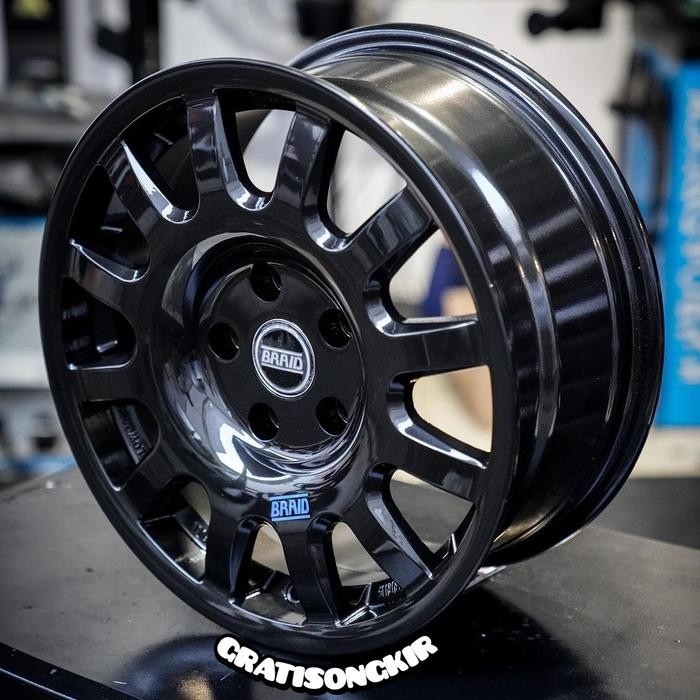 Velg mobil r16 BRAID RALLY PCD 5X114,3 Velg racing ring 16