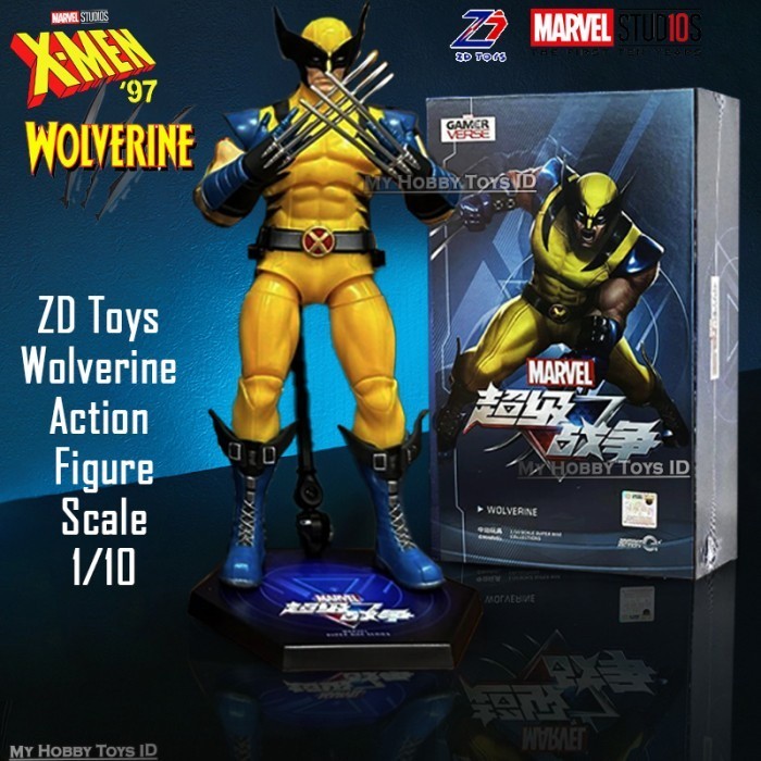 NEW SALE  SALE 100% ORIGINAL ZD TOYS ACTION FIGURE DEADPOOL WOLVERINE X-MEN SUPERHERO MARVEL
