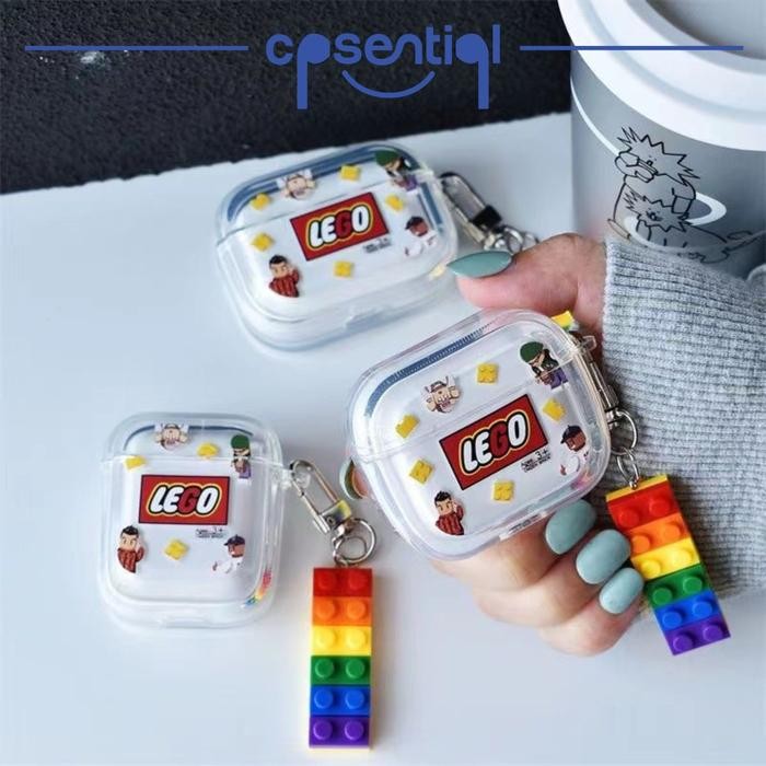 COD Case Airpods Gen 1/2 Gen 3 Pro Inpods 12 i12 Model Clear Lego