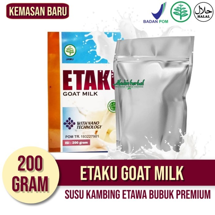 

(Expert) Walatra ETAKU Goat Milk Original - Suplemen Menjaga Kesehatan Tulang Alami Asli Susu Etawa