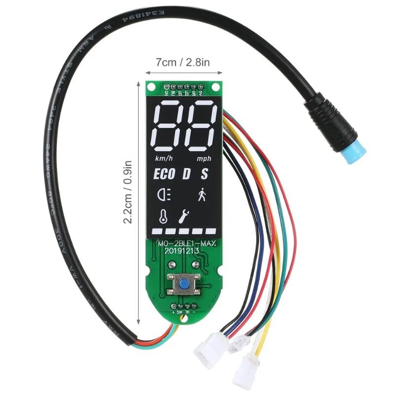 MODUL DASHBOARD NINEBOT MAX G30 MODULE DASBORD SCOOTER LISTRIK LCD LED LAYAR PANEL INDIKATOR