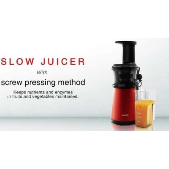 SLOW JUICER SHARP EJC 20 YRD EJC-20 Y RD SLOW JUICER EJC20YRD SHARP