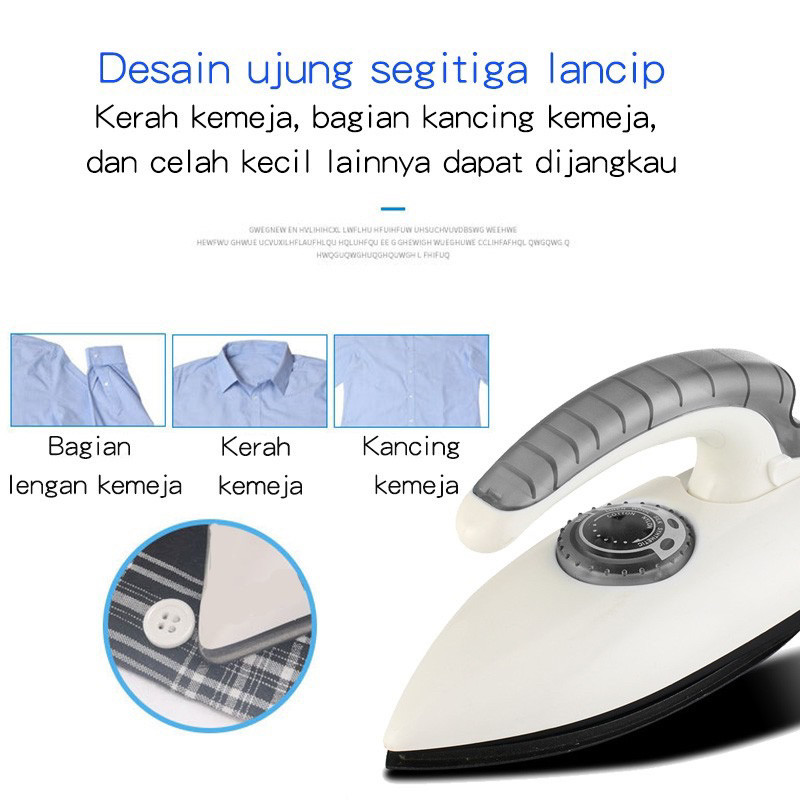Setrika Mini Han River / Setrika portable bisa dilipat