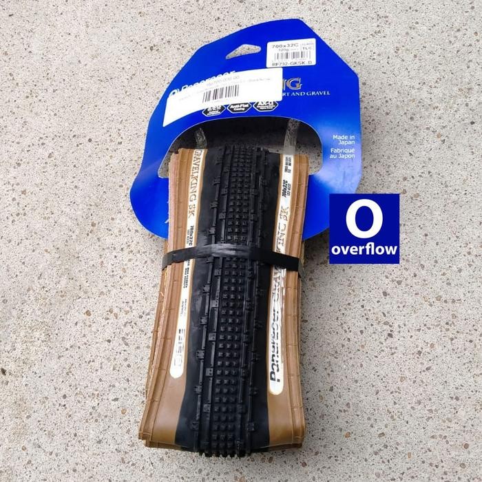 Ban Panaracer GravelKing SK Tire (27.5 x 1.75 / 650B x 43) Black Brown