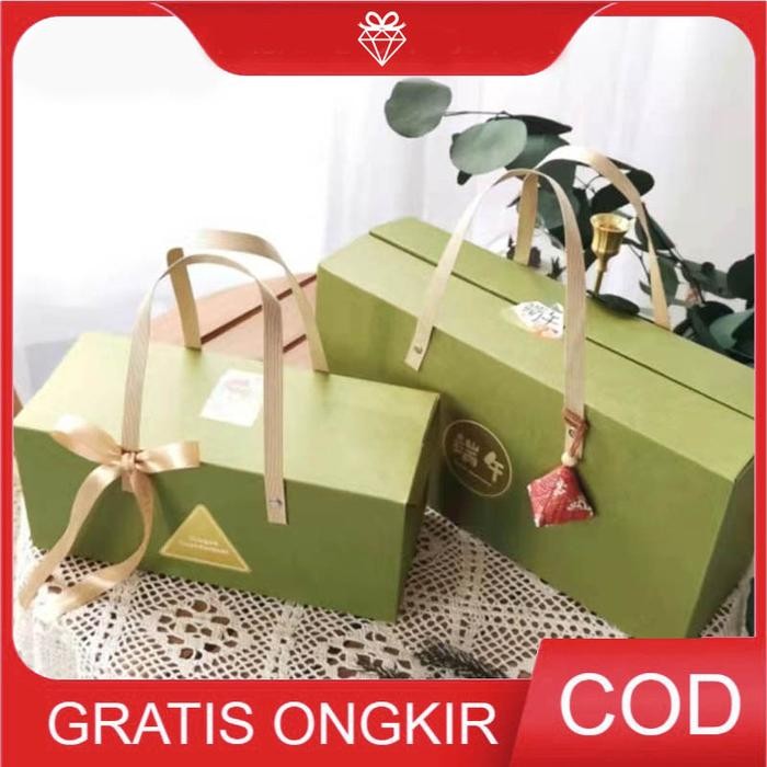 

Pesta- Rectangle Olive Box - Kotak Kado Hampers - Giftbox Souvenir GB018