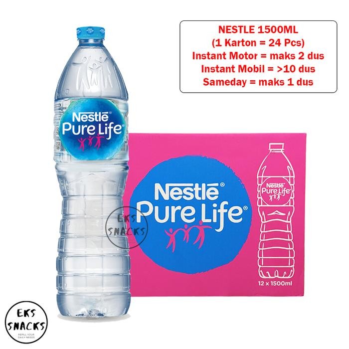

NESTLE PURE LIFE 1500ML - 1,5 LITER [1 BOX]