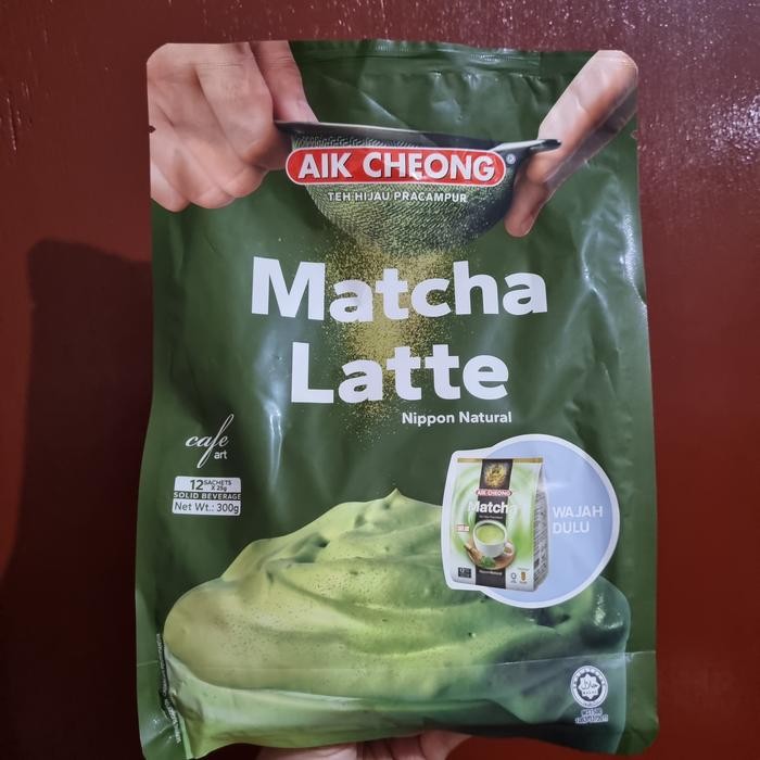 

aik cheong matcha latte 12 sachet