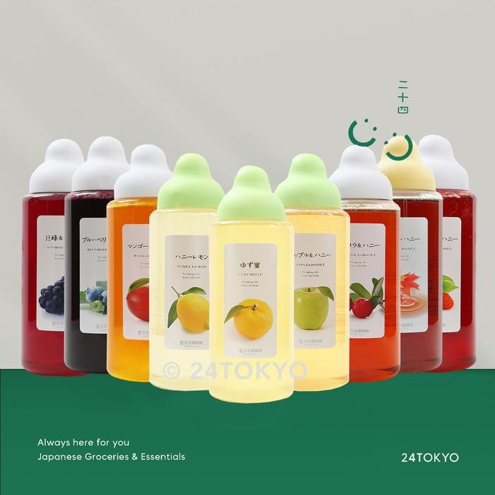 

Sugi bee garden fruit honey madu buah jepang banyak rasa yuzu/lemon