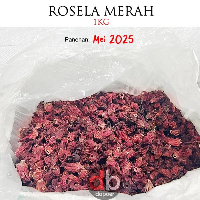 

Rosela Merah Kering Stok Merah 1kg