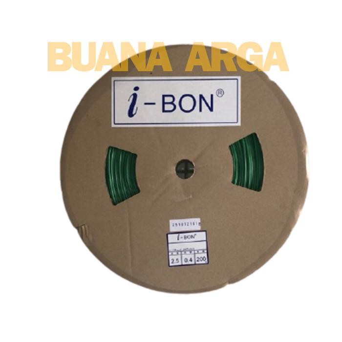 

MARKER TUBE IBON 2.5 UNTUK KABEL 0.75MM HIJAU / KUNING
